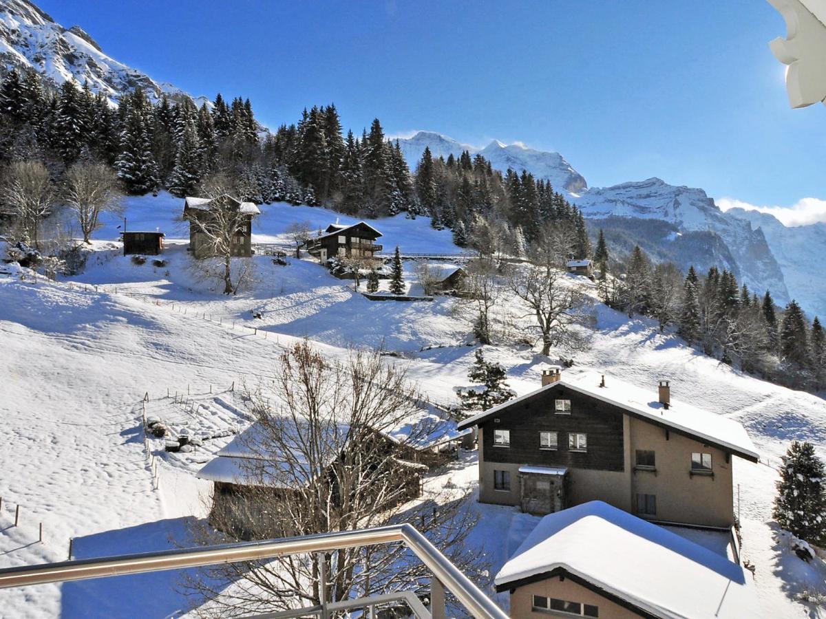 Apartment Mittaghorn-3 By Interhome Wengen Exterior foto