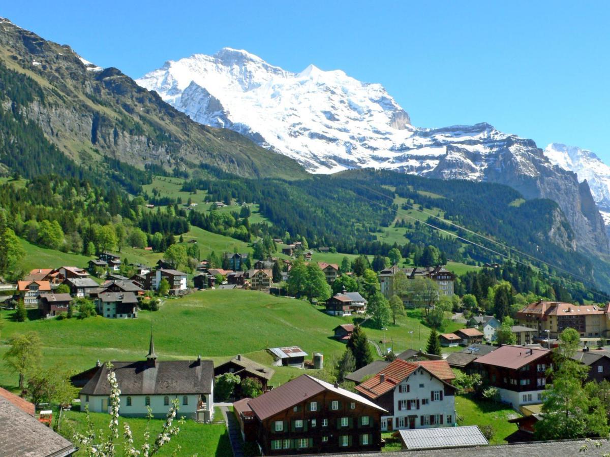 Apartment Mittaghorn-3 By Interhome Wengen Exterior foto